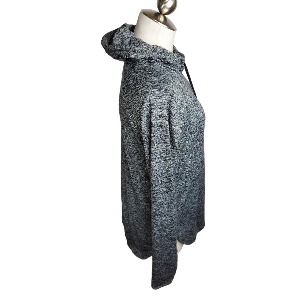 Athleta Uptempo Hoodie Sweatshirt Womens Small Heathered Gray - Picture 6 of 11
